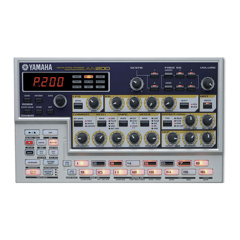 Yamaha Loopfactory AN200 User manual
