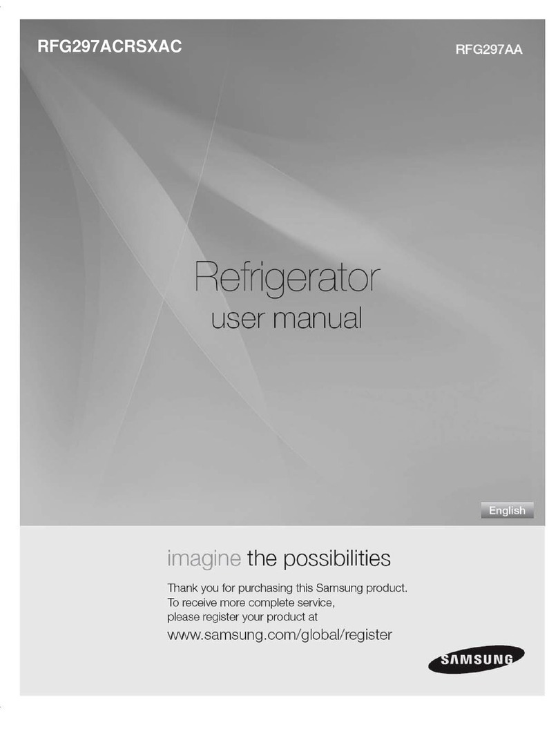 Samsung RFG297ACRSXAC user manual