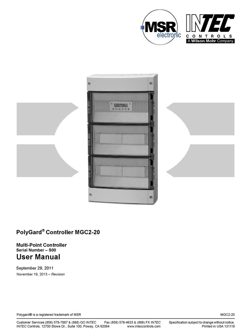 PolyGard MGC2-20 User manual