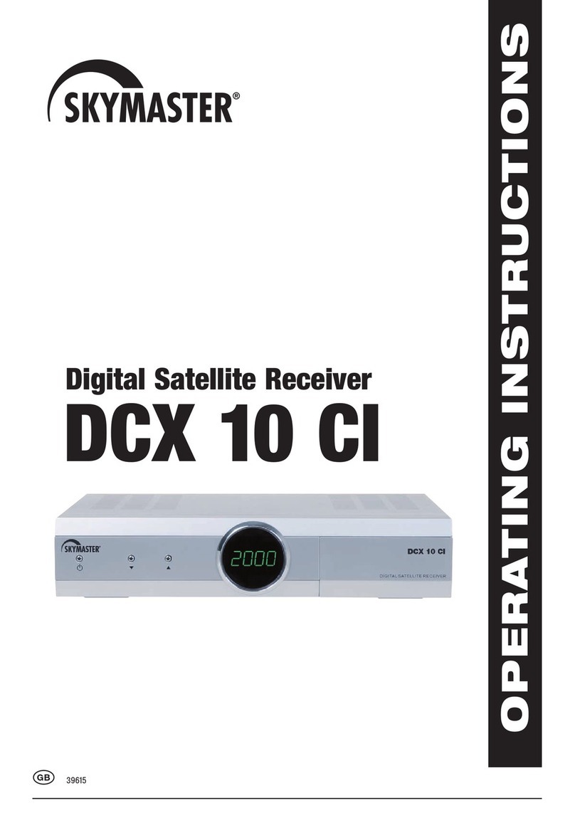 Sky Master DCX 10 CI operating instructions