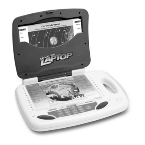 GeoSafari Laptop K-8540 Instruction guide GeoSafari Laptop K-8540 Instruction guide