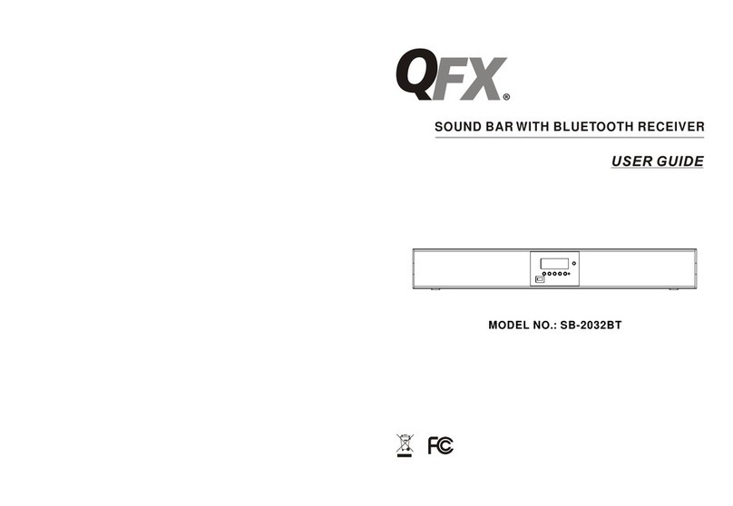 QFX SB-2032BT User manual