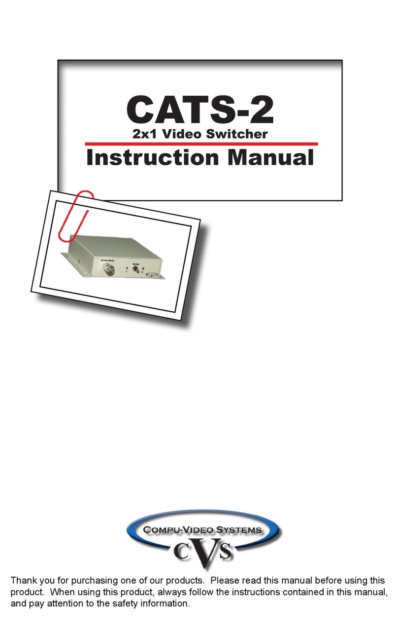 CVS CATS-2 instruction manual