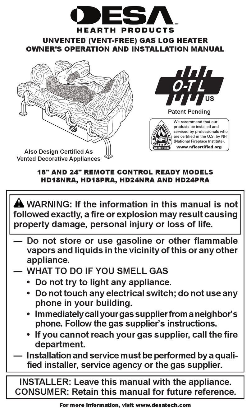 Desa HD18NRA Quick start guide