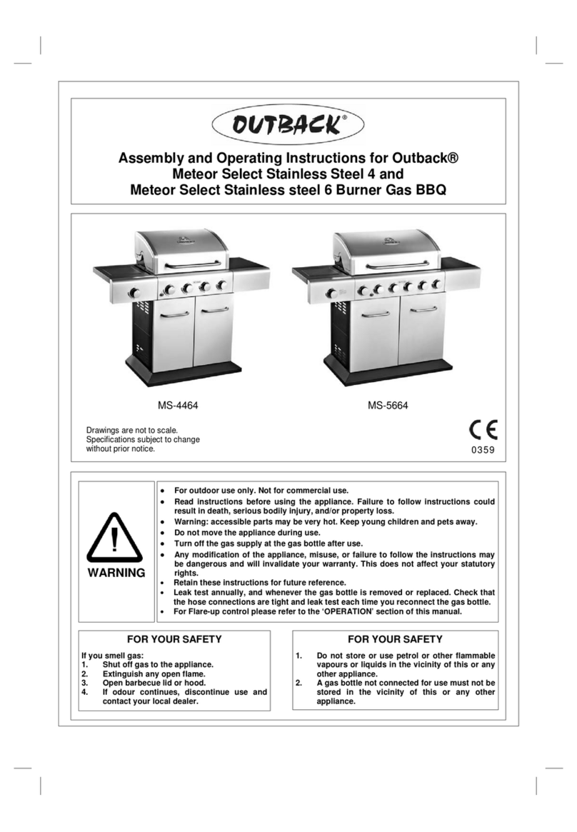 Outback MS4464 User manual
