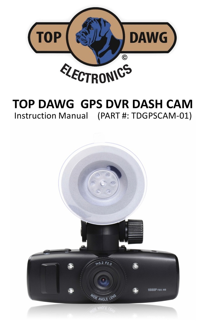 Top Dawg Electronics TDGPSCAM-01 instruction manual