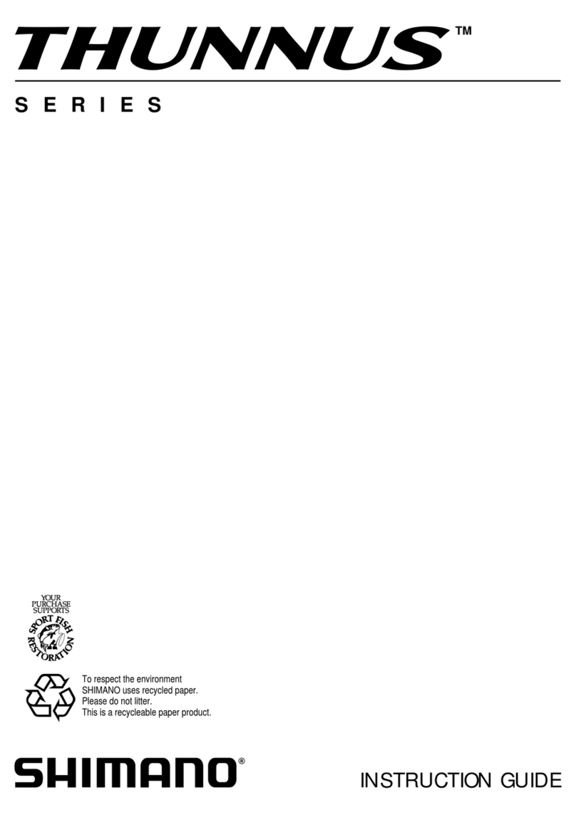 Shimano thunnus series Instruction guide Shimano thunnus series Instruction guide