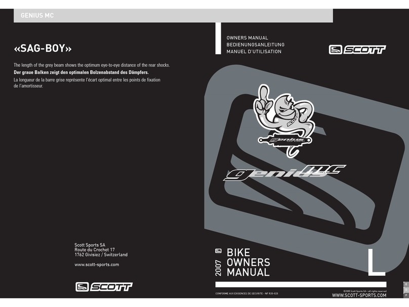 Scott genius mc 2007 User manual