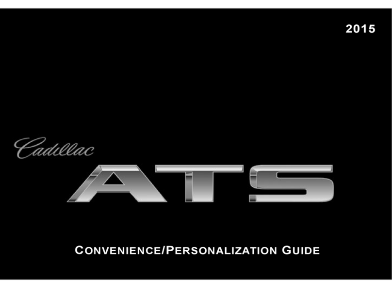 Cadillac ATS 2015 User manual