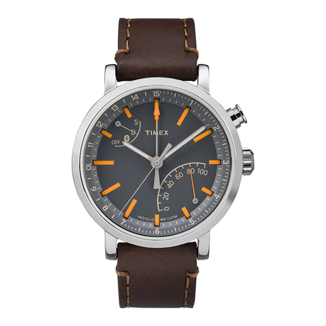 Timex Metropolitan+ user manual
