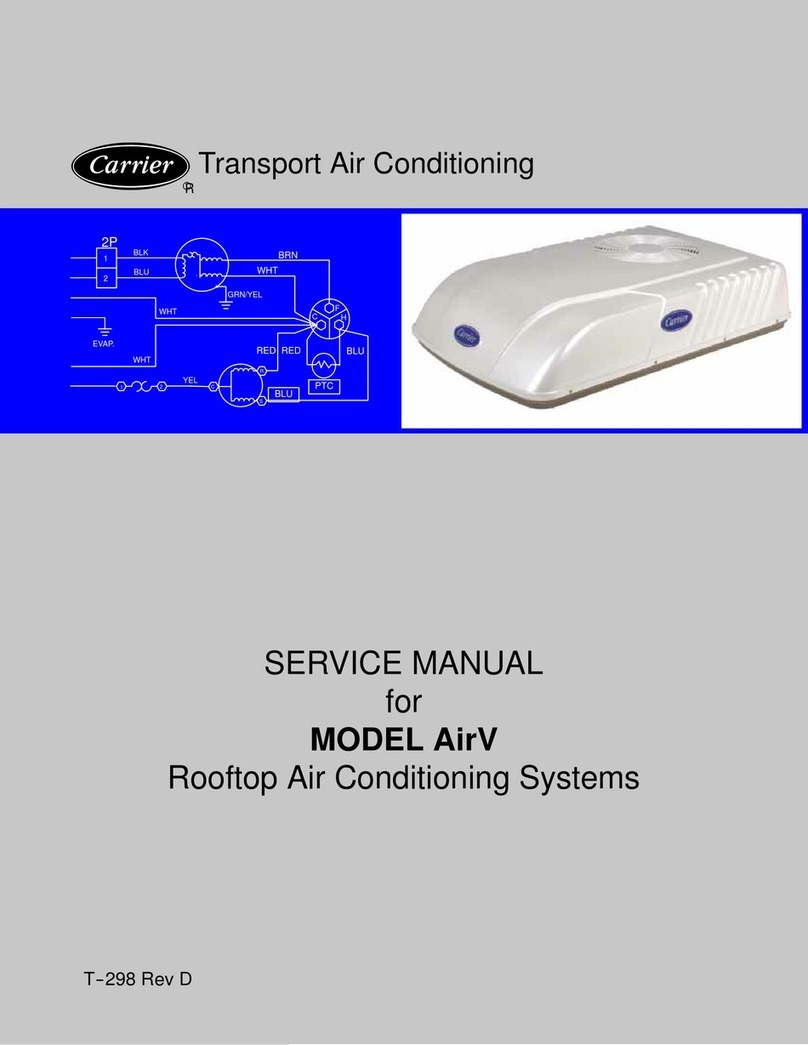 Carrier AirV 68RV11302A User manual