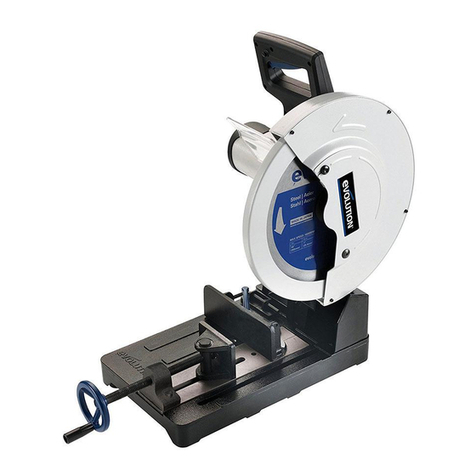 Evolution EVOSAW355 User manual Evolution EVOSAW355 User manual