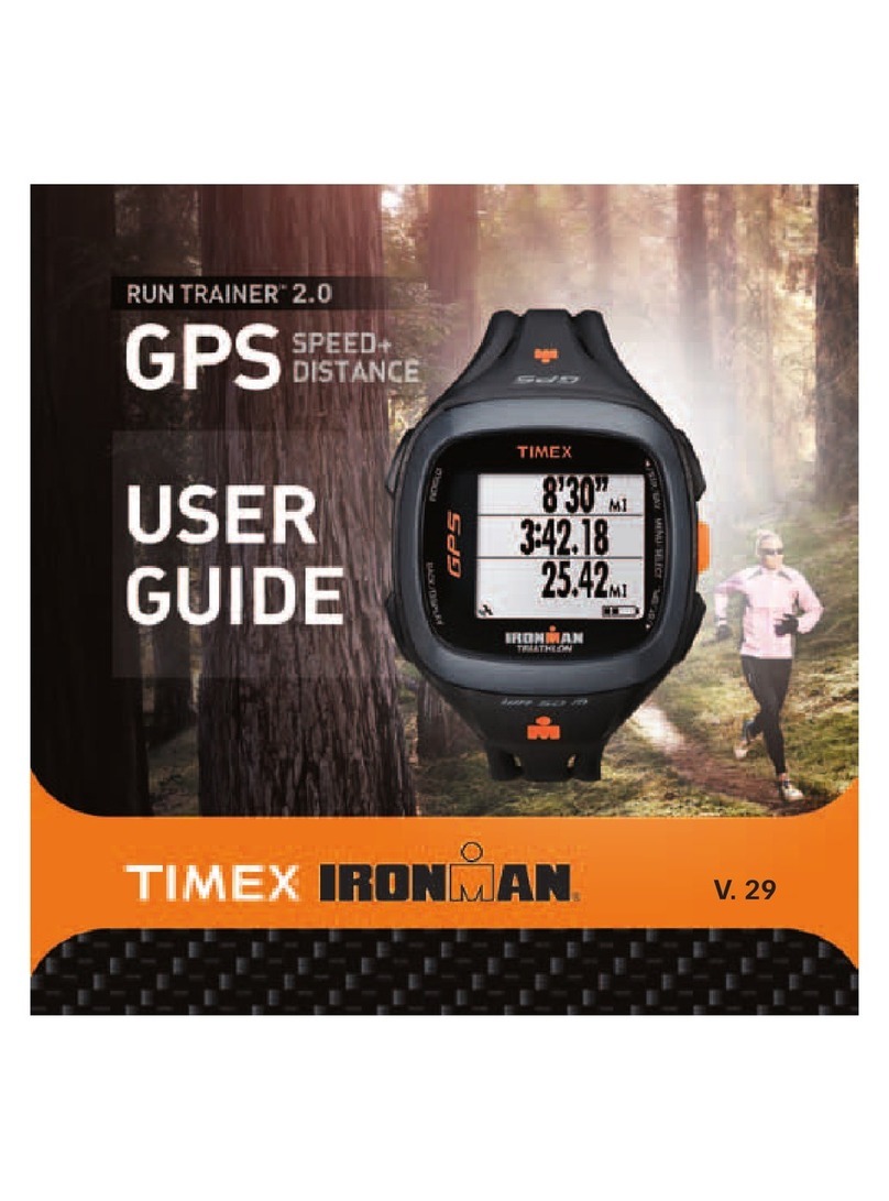Timex Run Trainer 2.0 GPS user guide