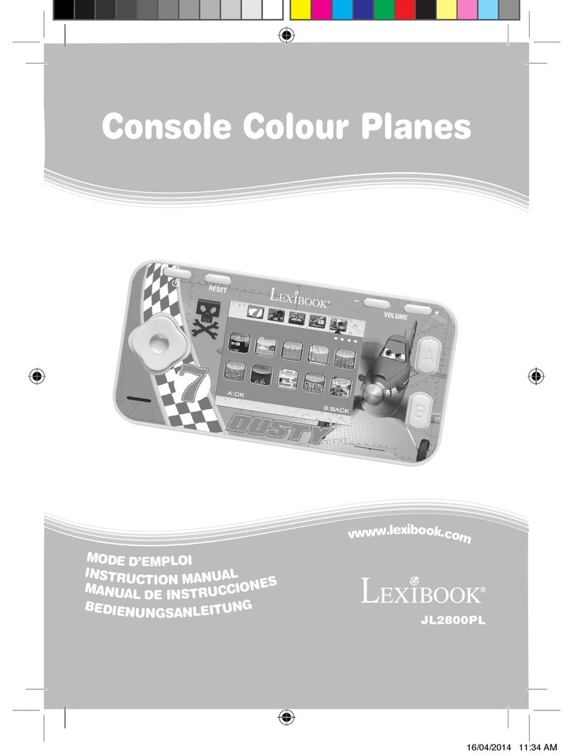 LEXIBOOK JL2800PL User manual