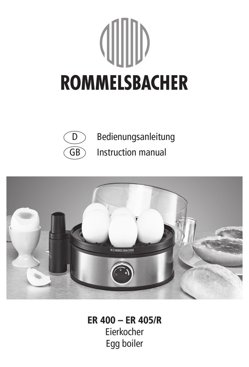 Rommelsbacher ER 400 instruction manual