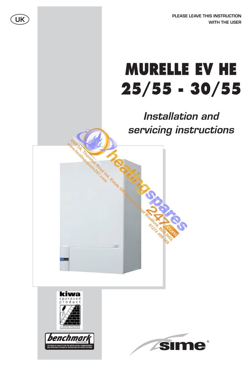 Sime MURELLE HE 25 User guide