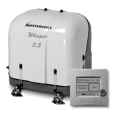 Mastervolt whisper 3.5m installation manual