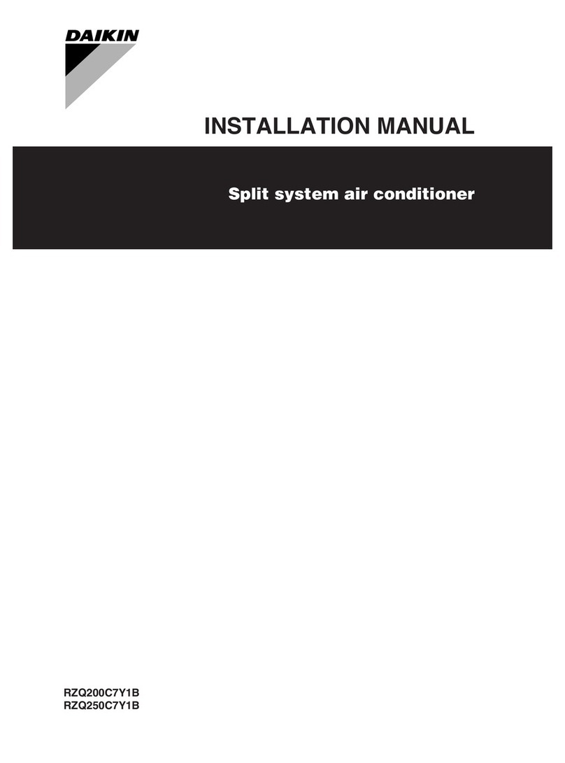 Daikin RZQ200C7Y1B User manual