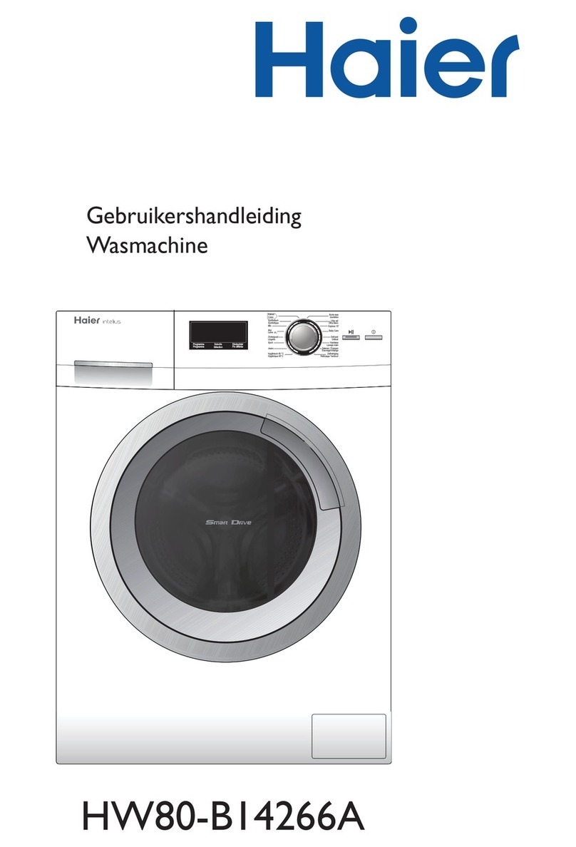 Haier HW80-B14266A User manual Haier HW80-B14266A User manual