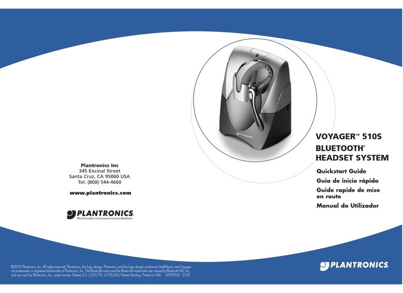 Plantronics Voyager 510S User manual