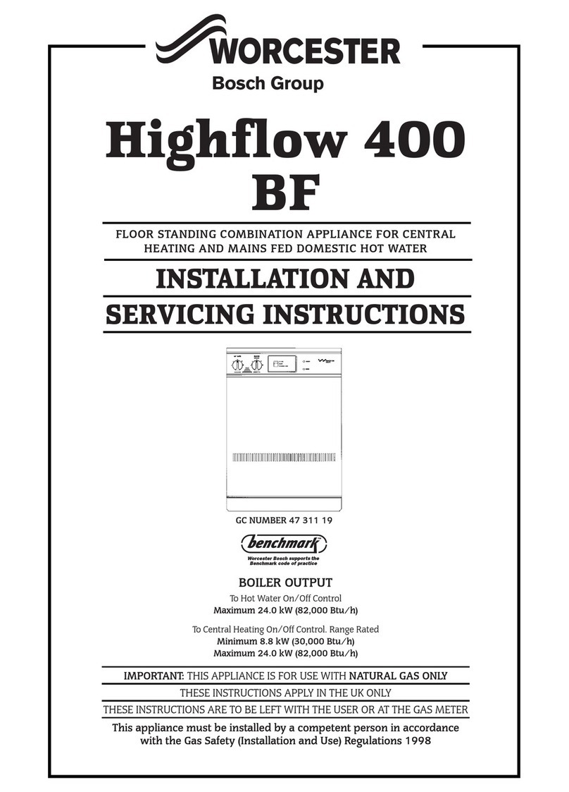 Worcester Highflow 400 BF User guide