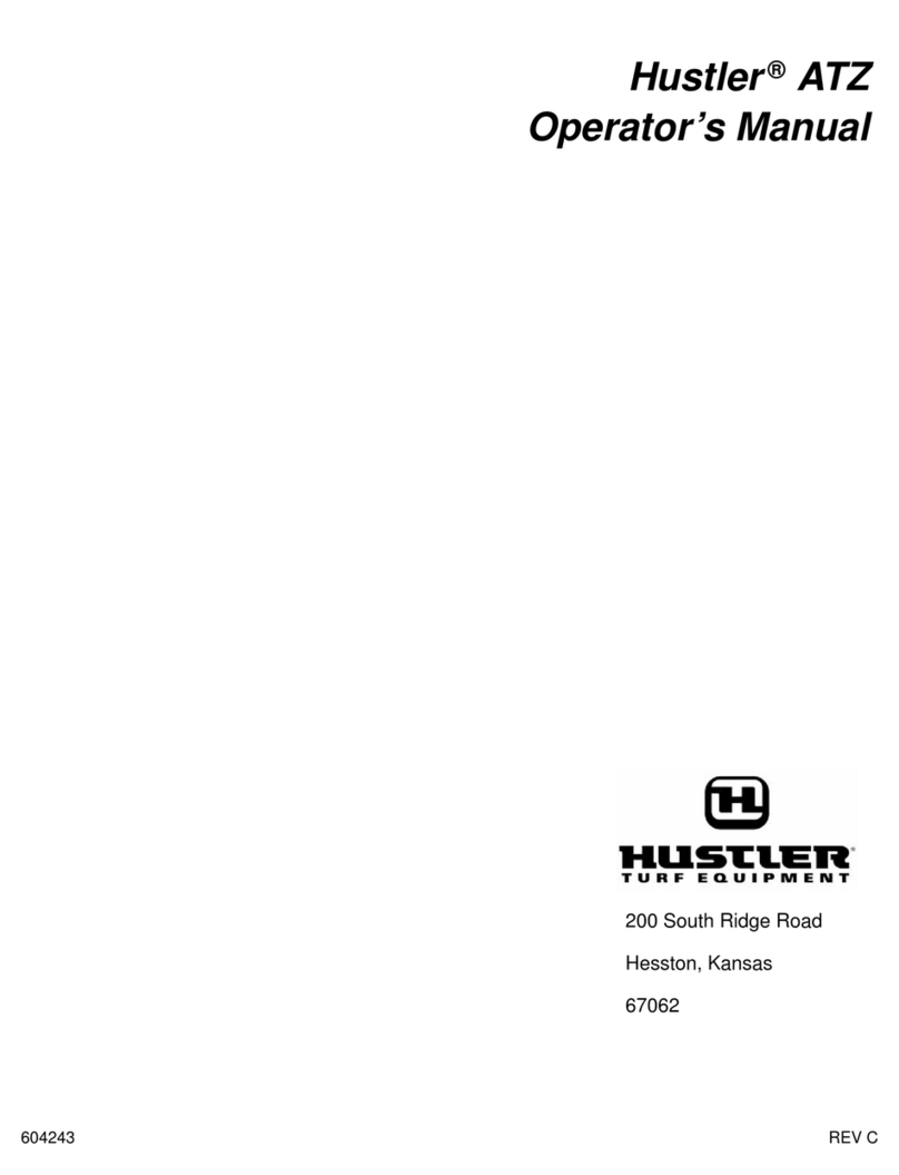 HUSTLER ATZ User manual