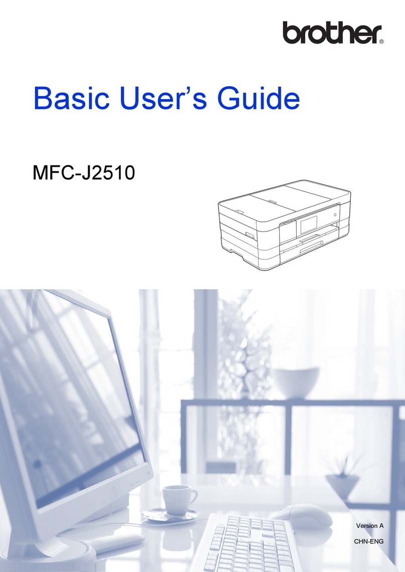 Brother MFC-J2510 Operating and maintenance manual