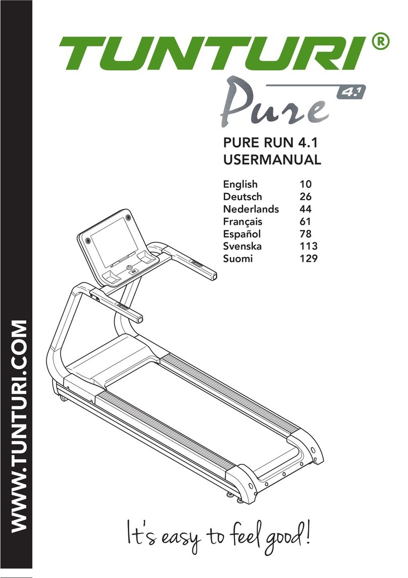Tunturi Pure Run 4.1 User manual
