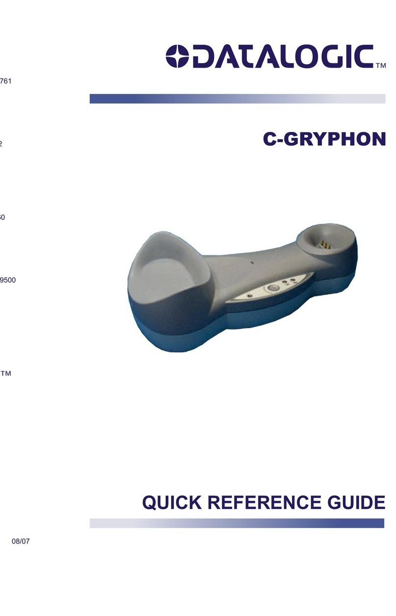 Datalogic C-GRYPHON Quick reference guide