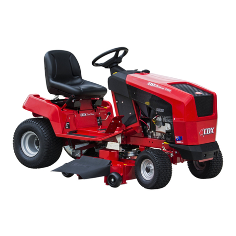 COX Stockman 4500 HYDROSTATIC DRIVE A16915G Owner's/operator's manual