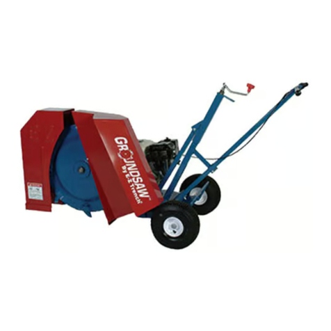 E-Z Trench GroundSaw EZ9000 owner's manual
