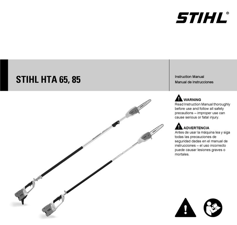 Stihl HTA 65 User manual