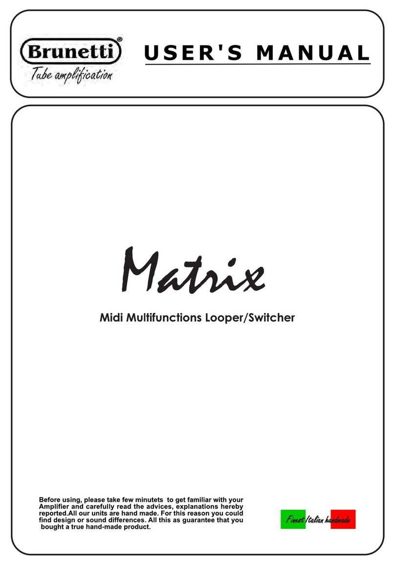 Brunetti Matrix user manual