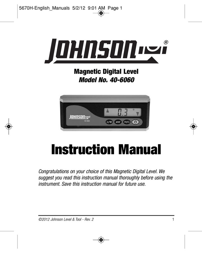 Johnson 40-6060 User manual
