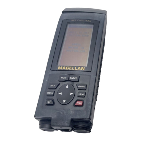 Magellan GPS ColorTRAK user manual