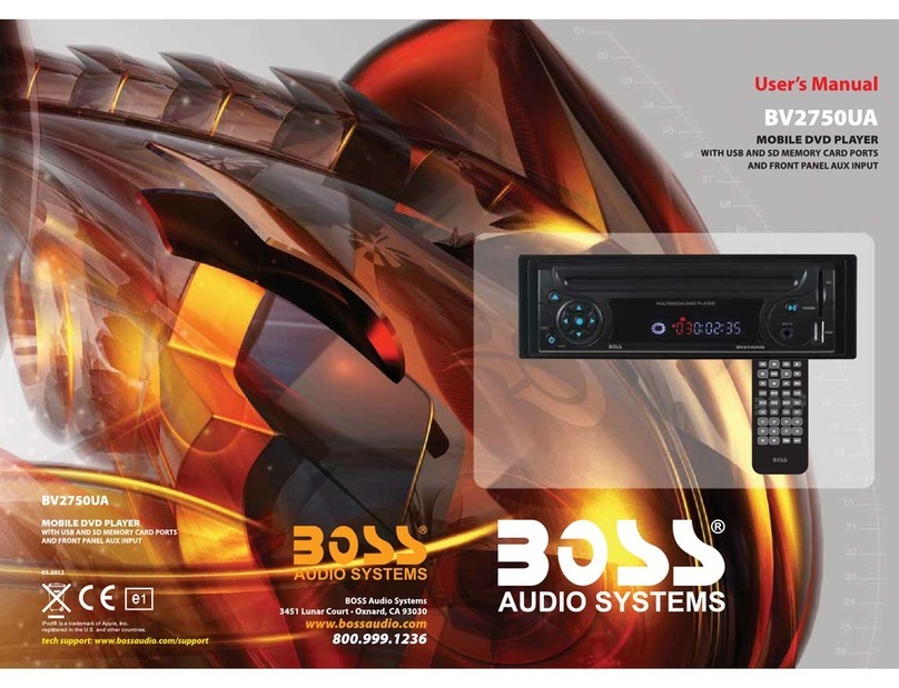 BOSSCO BV2750UA user manual