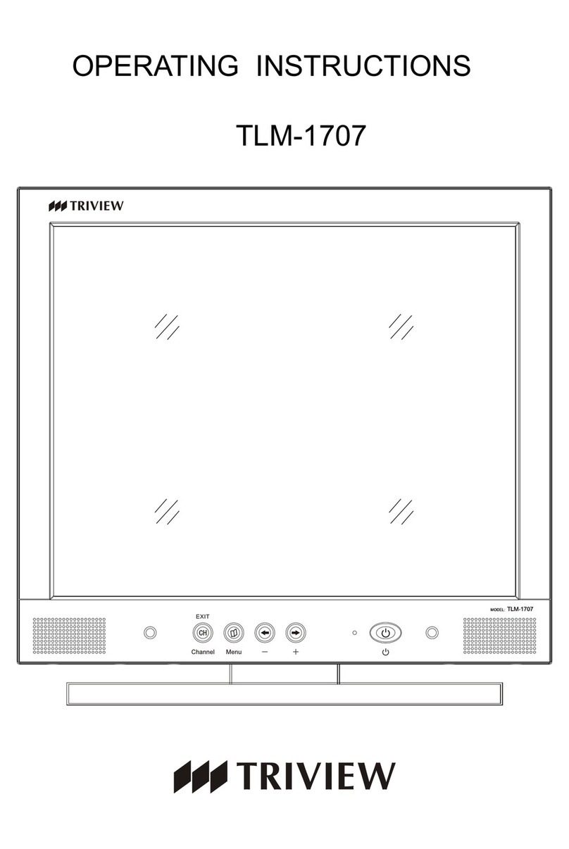 TRIVIEW TLM-1707 User manual
