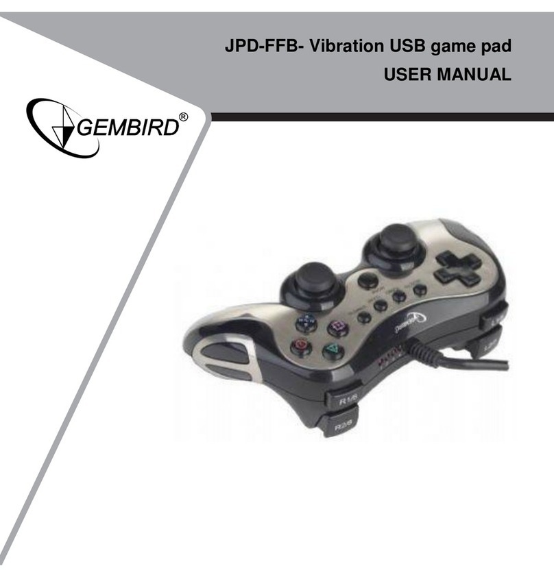 Gembird JPD-FFB-M User manual