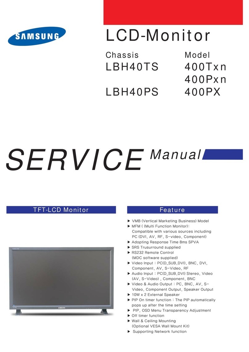 Samsung SyncMaster 400TXn User manual