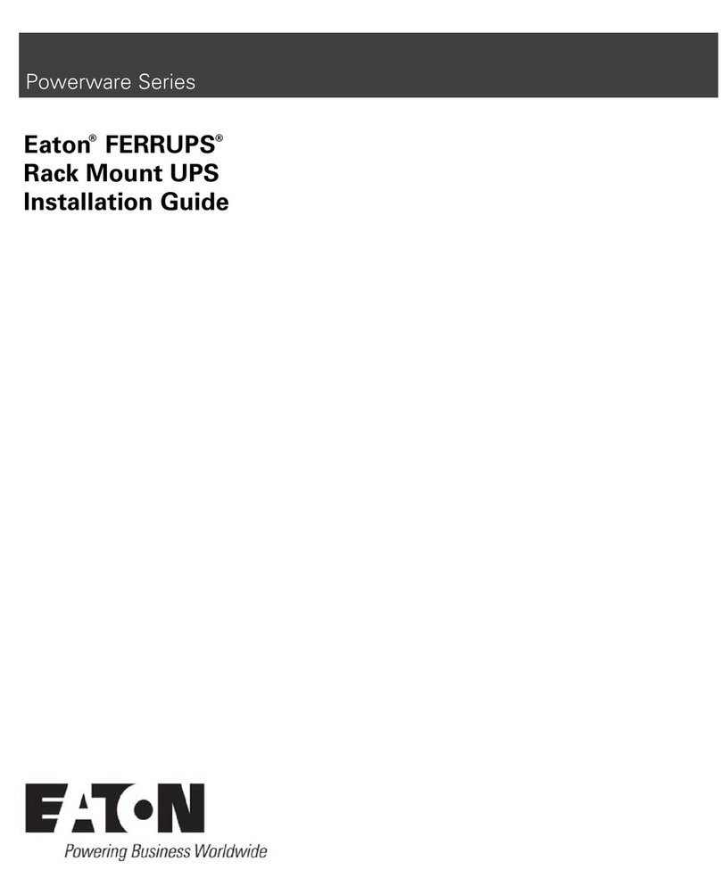 Eaton FERRUPS User manual
