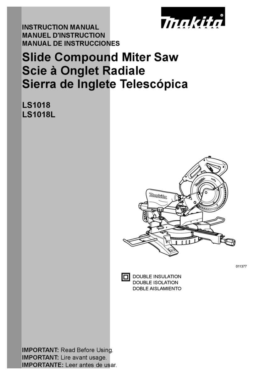 Makita LS1018 User manual