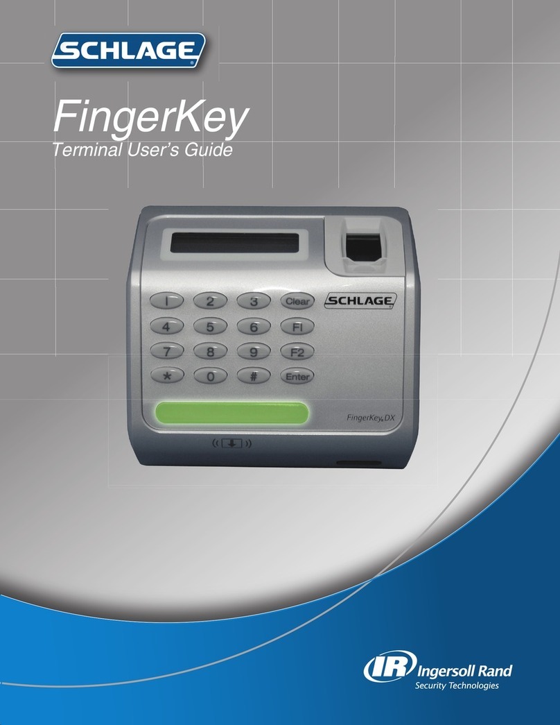 Schlage FingerKey user guide
