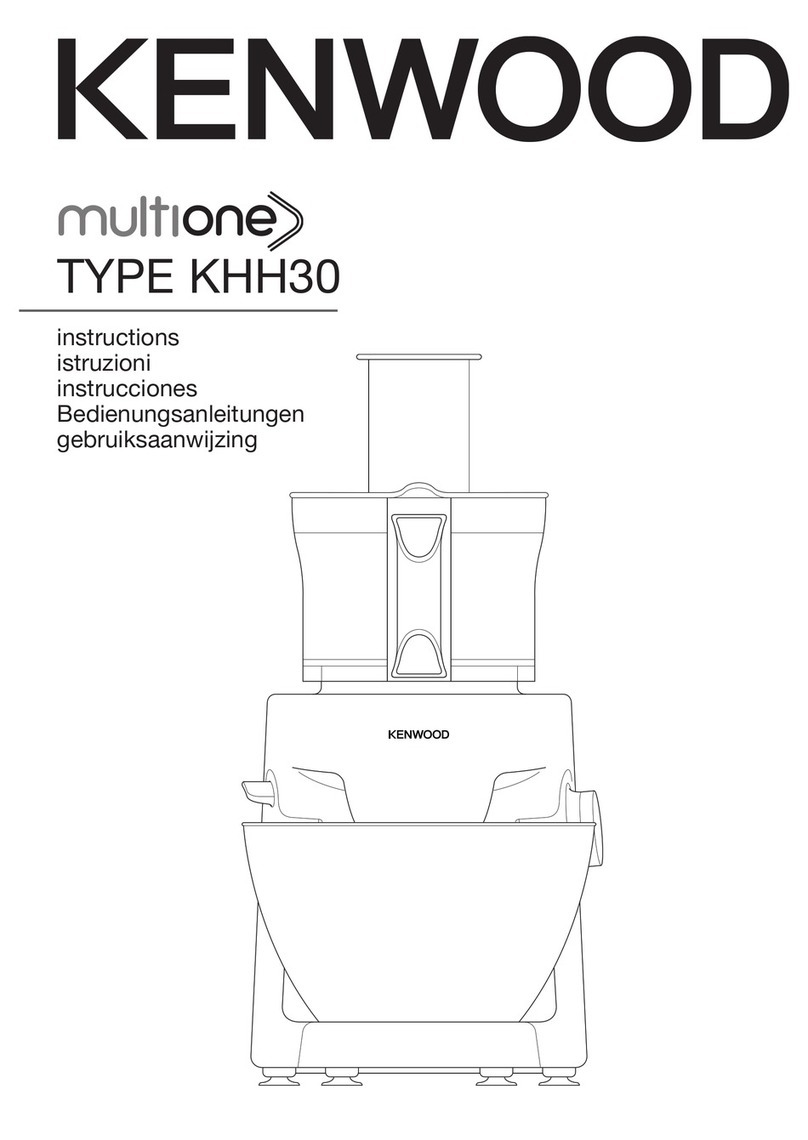 Kenwood KHH30 multizone instructions