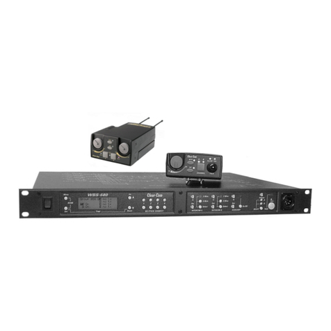 Clear-Com WBS-680 User manual