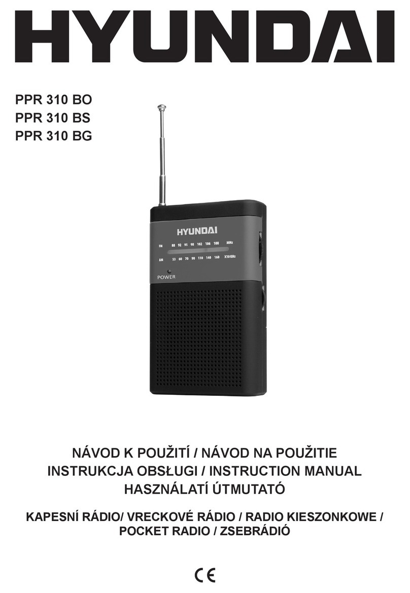Hyundai PPR 310 BO User manual Hyundai PPR 310 BO User manual