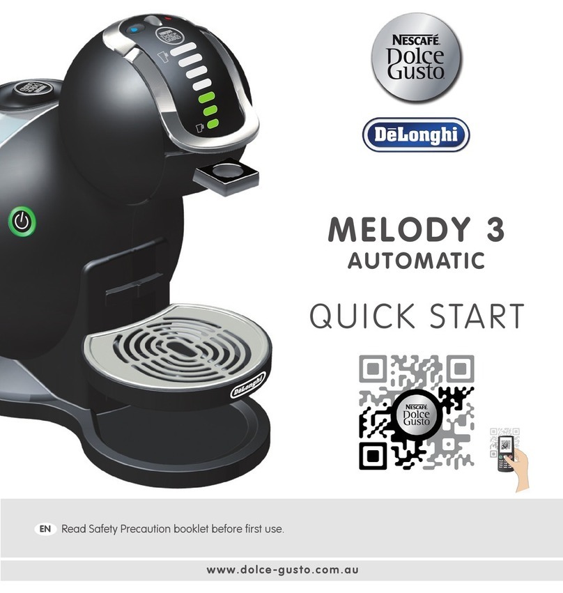 DèLonghi MELODY 3 quick start