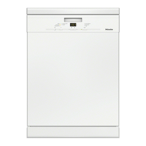 Miele G 4920 User manual Miele G 4920 User manual