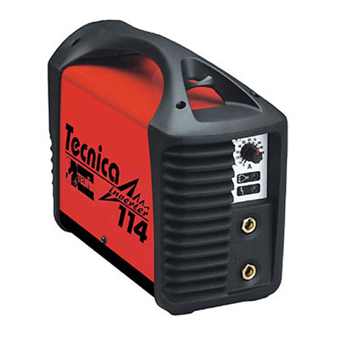 Telwin TECNICA 114 Troubleshooting and repair manual