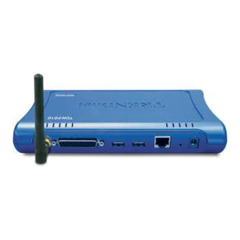 TRENDnet TEW-P21G User manual