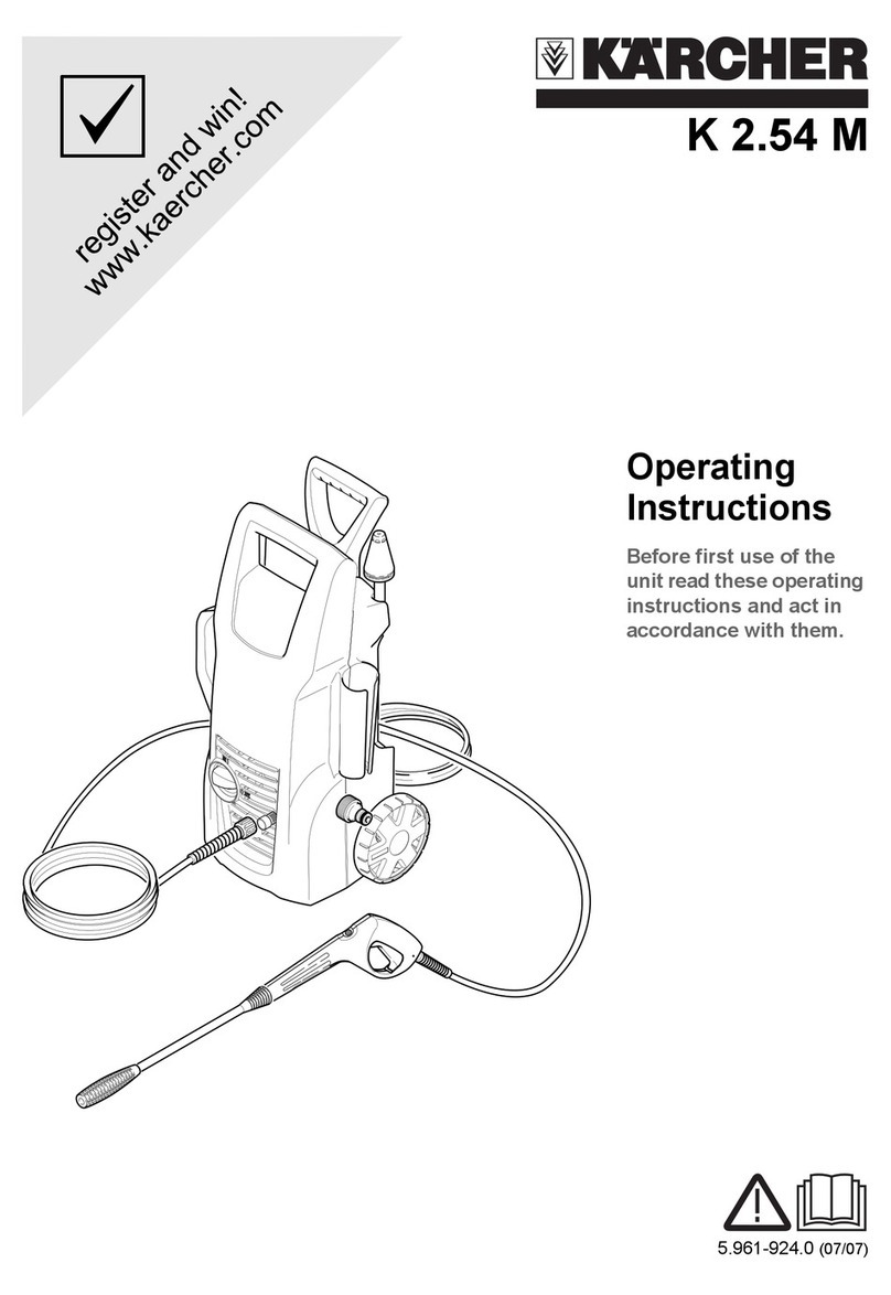 Kärcher K 2.110 M operating instructions